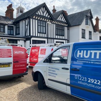 Huttie vans in Cambridge