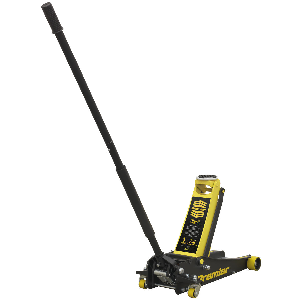 Trolley Jack 3tonne Rocket Lift Yellow