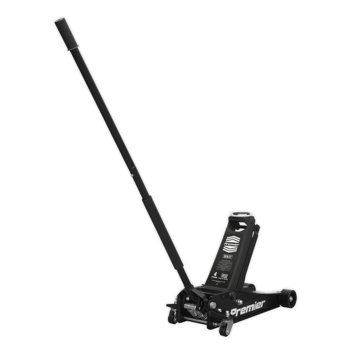 Trolley Jack 4tonne Rocket Lift Black