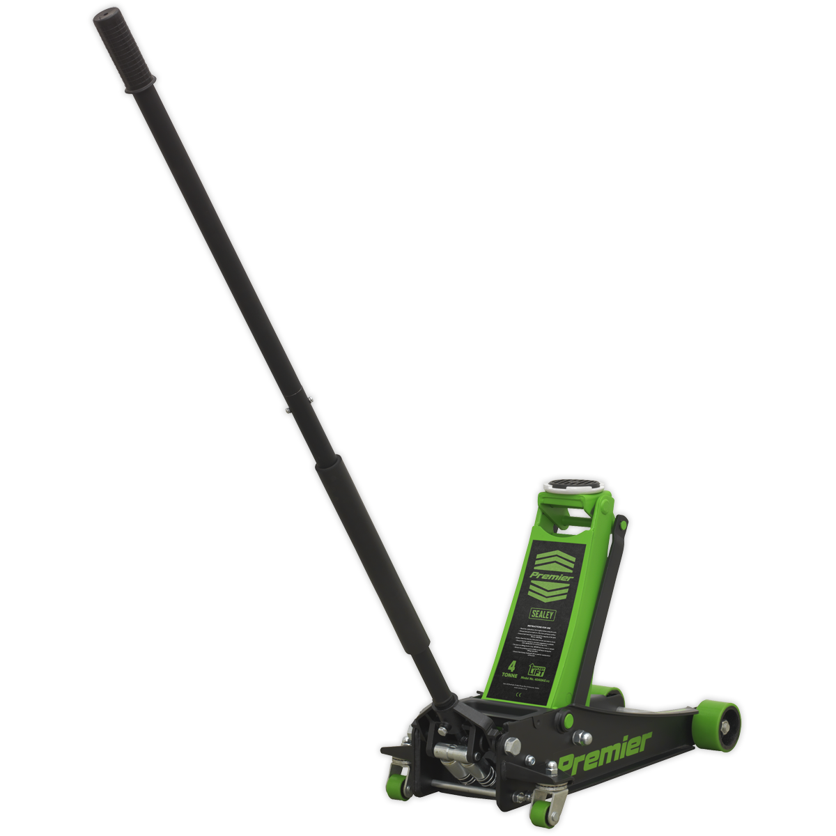 Trolley Jack 4tonne Rocket Lift Green