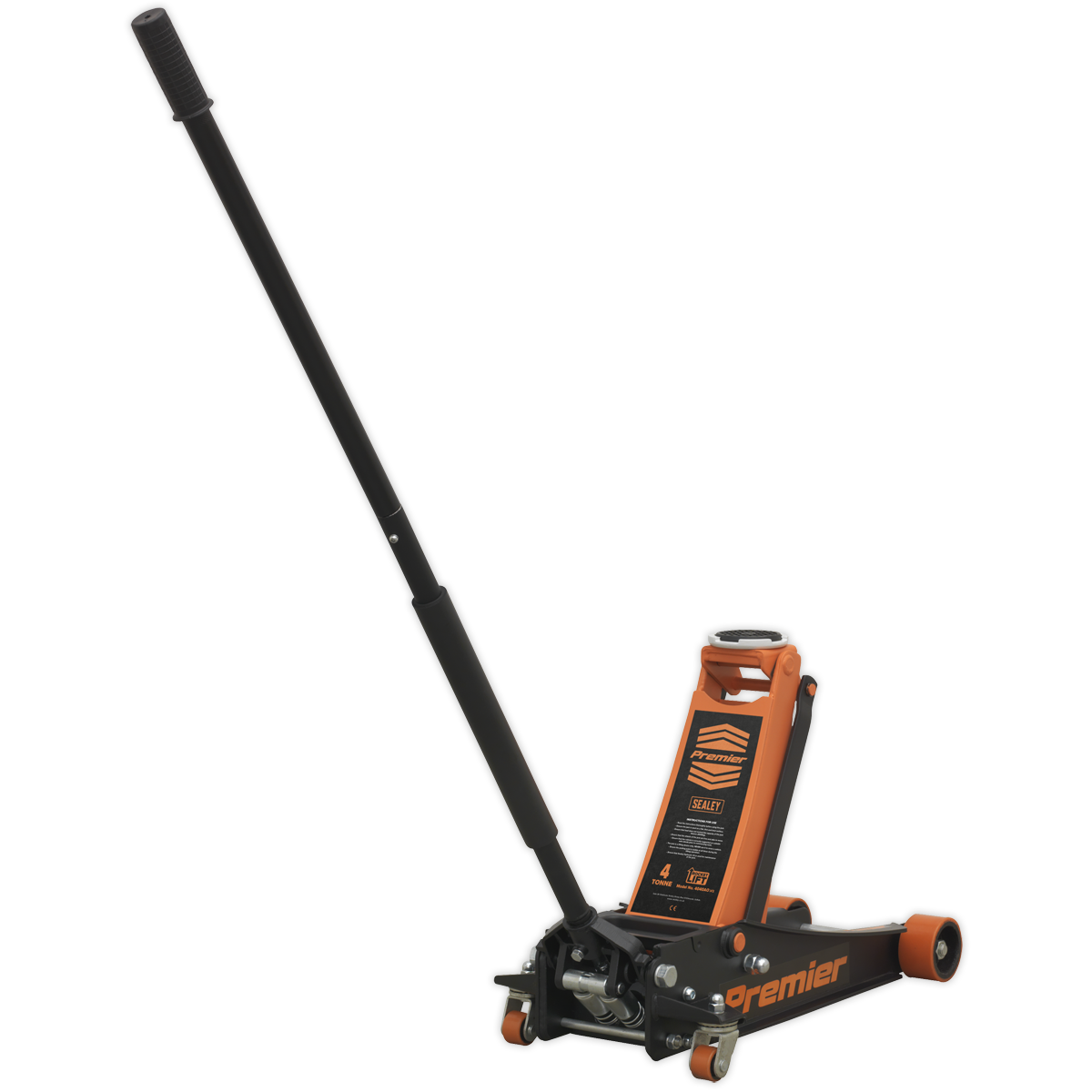 Trolley Jack 4tonne Rocket Lift Orange