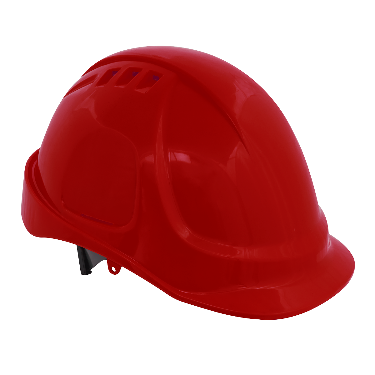 Safety Helmet – Vented (Red)