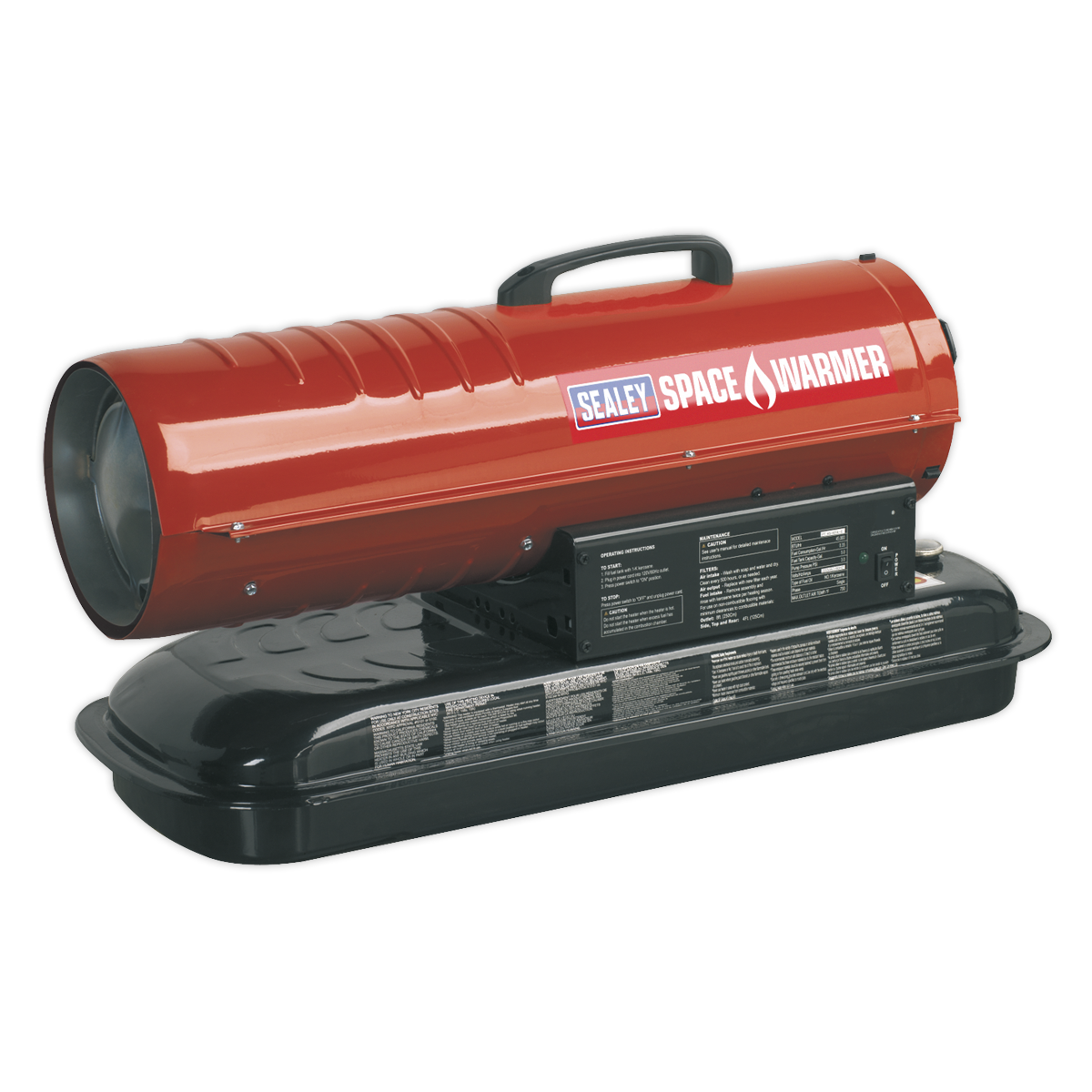 Space Warmer® Paraffin/Kerosene/Diesel Heater 45,000Btu/hr without Wheels