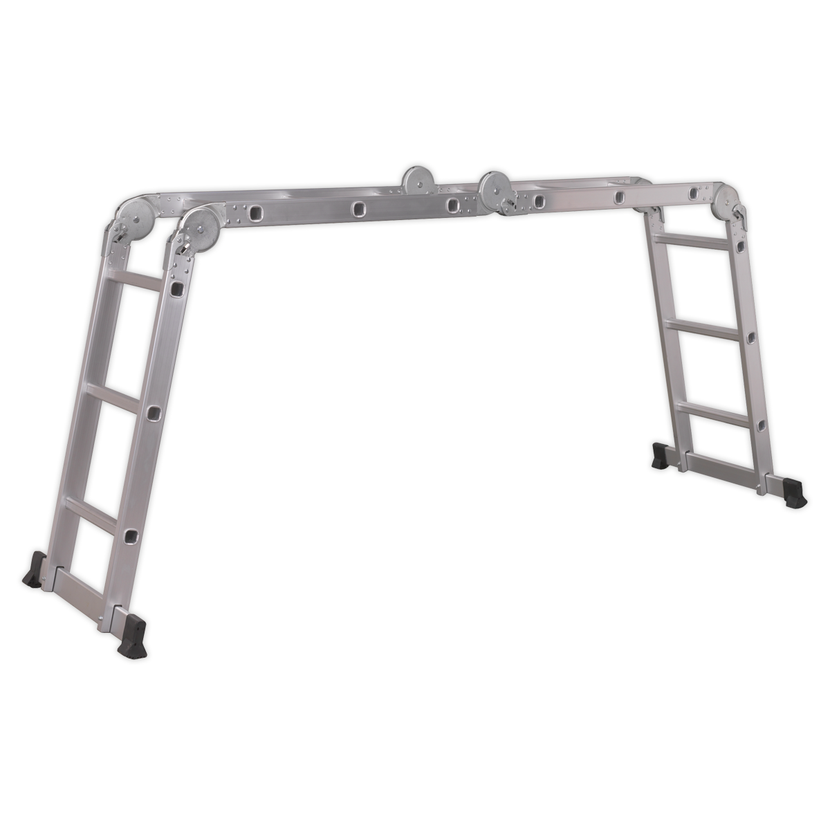 Aluminium Folding Platform Ladder 4-Way EN 131
