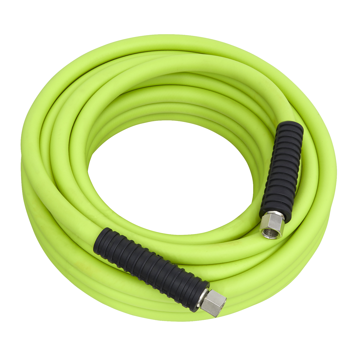 Air Hose 10m x Ø8mm Hybrid High-Visibility with 1/4″BSP Unions