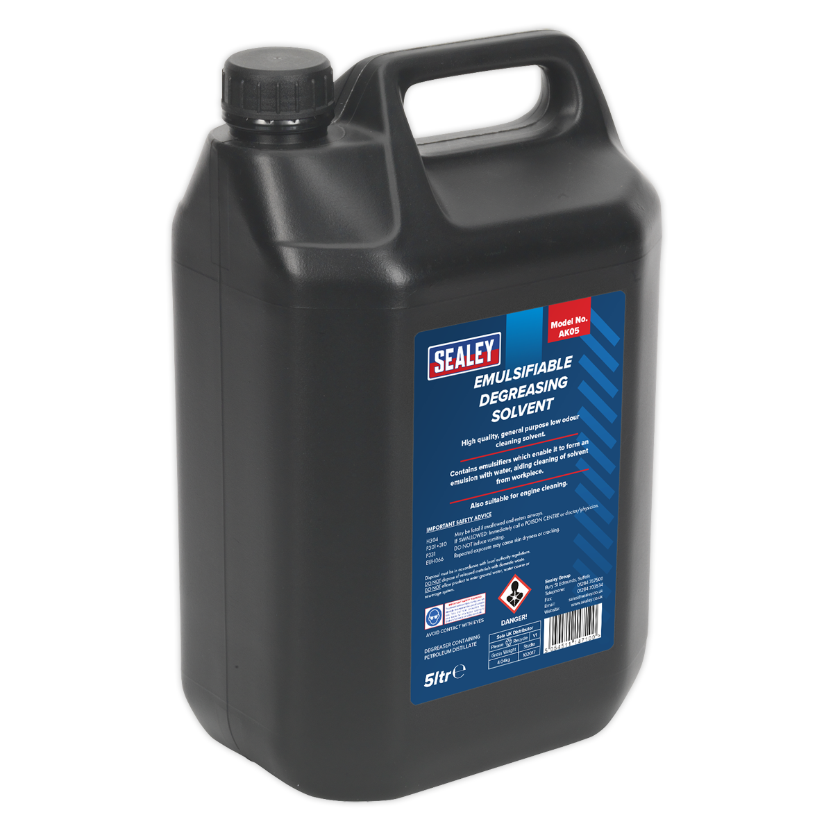 Degreasing Solvent Emulsifiable 5L