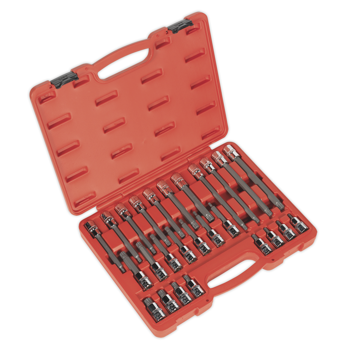 Spline Socket Bit Set 26pc 1/2″Sq Drive