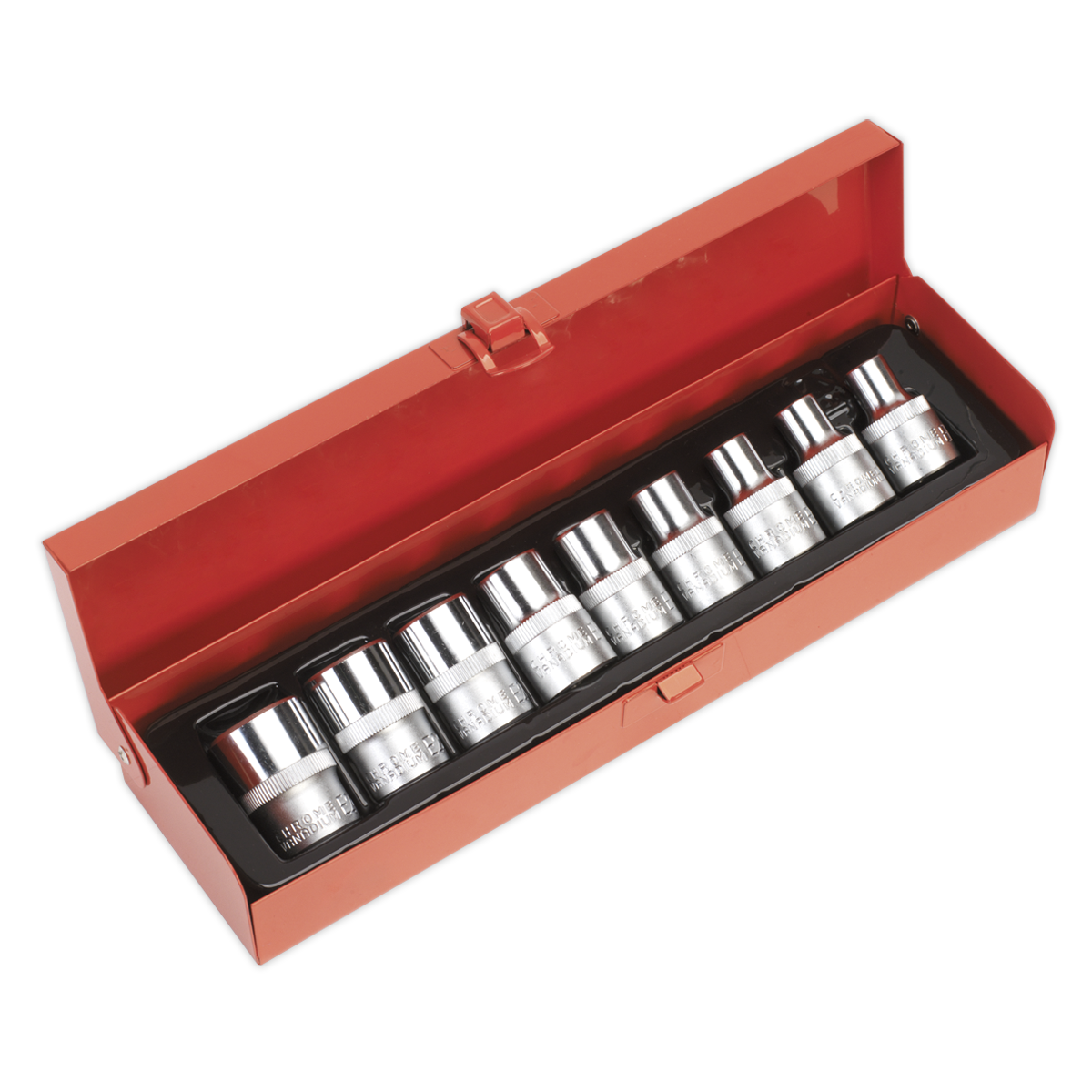 TRX-Star* Female Socket Set 9pc 1/2″Sq Drive E10-E24