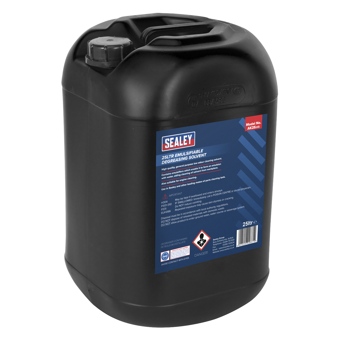 Degreasing Solvent Emulsifiable 25L