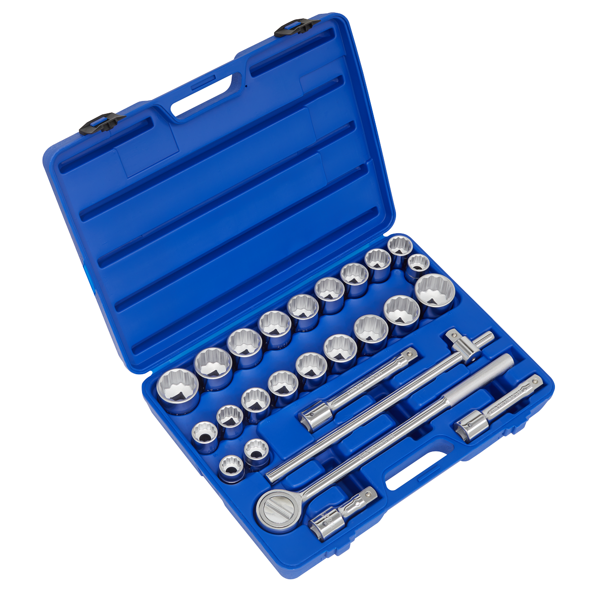 Socket Set 26pc 3/4″Sq Drive 12-point WallDrive®