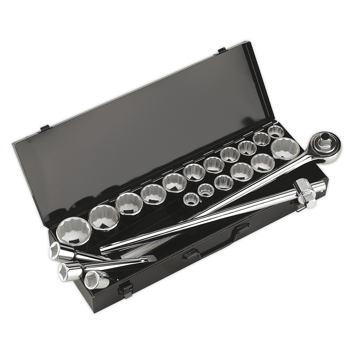 Socket Set 22pc 3/4″Sq Drive 12-point WallDrive®