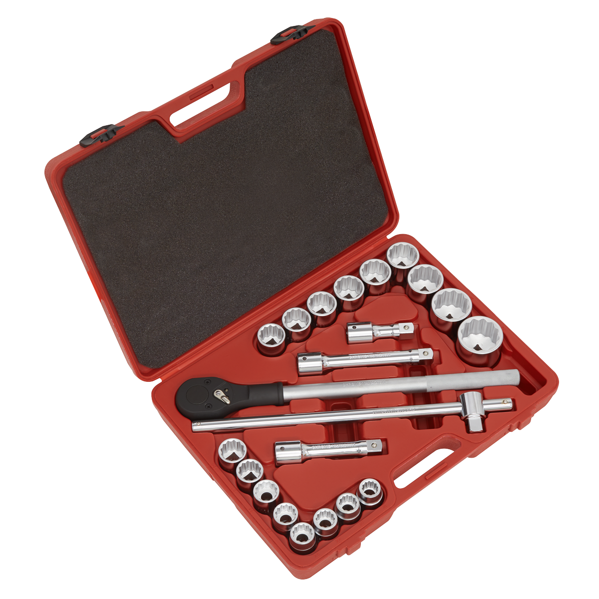 Socket Set 22pc 3/4″Sq Drive 12-point WallDrive® Metric