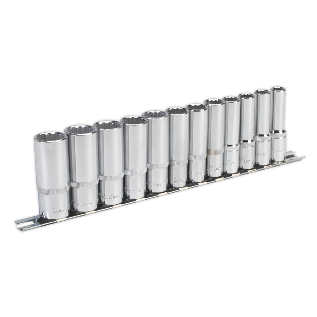 Socket Set 12pc 3/8″Sq Drive 12pt Deep WallDrive® Metric