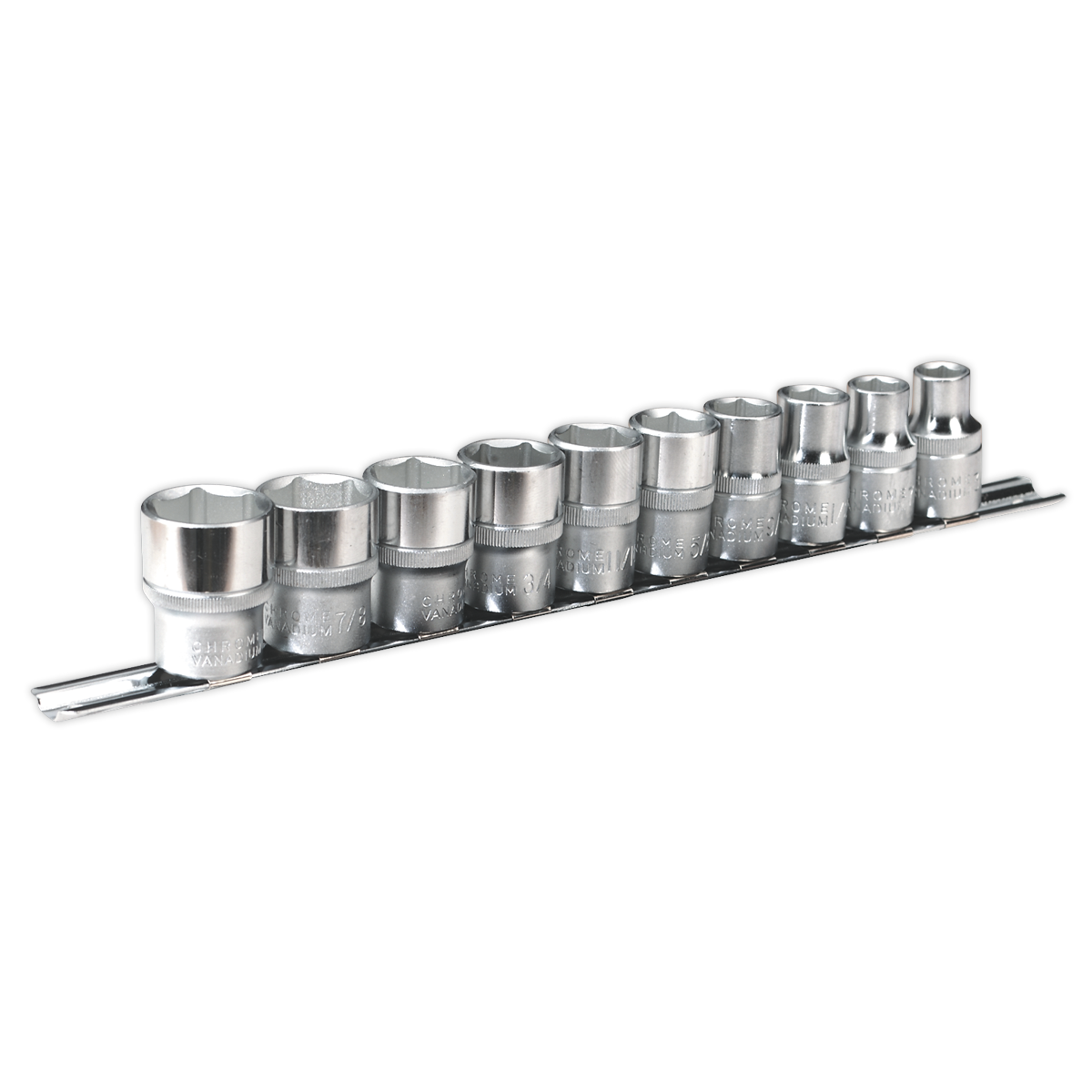 Socket Set 10pc 1/2″Sq Drive 6pt WallDrive® Imperial