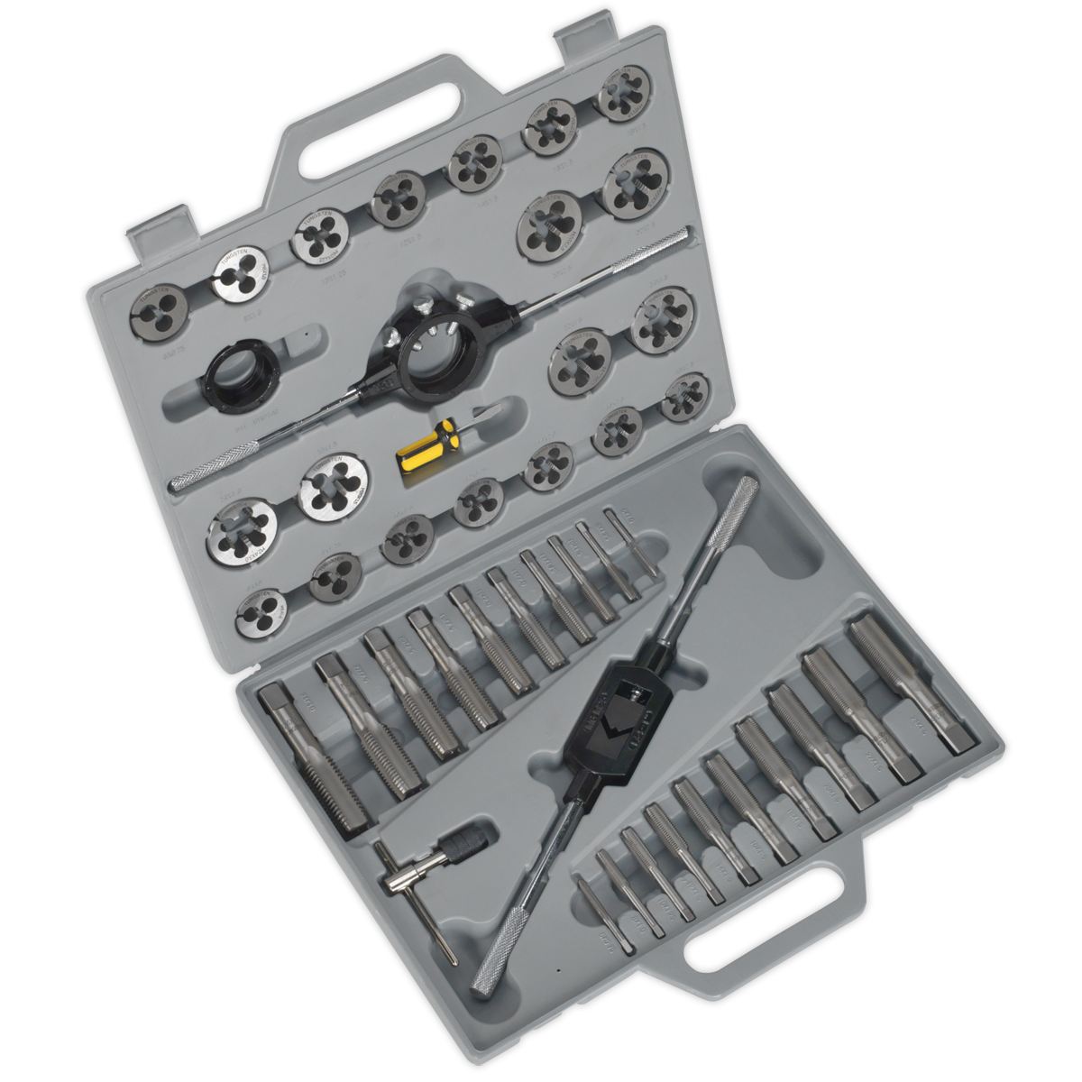 Tap & Die Set 45pc Split Dies Metric