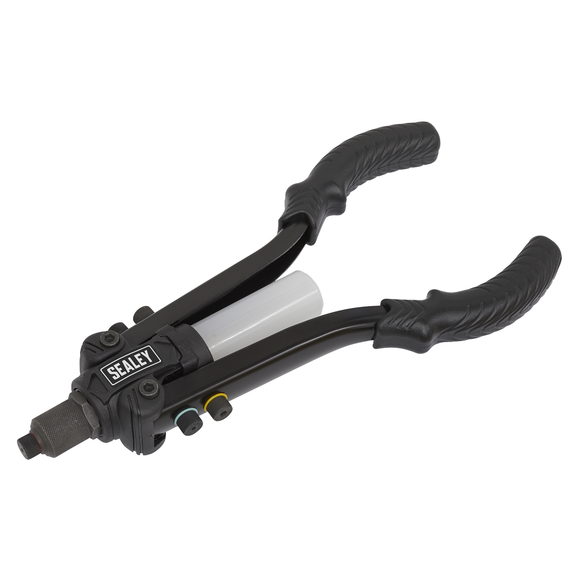 Compact Riveter with Collection Bowl Heavy-Duty