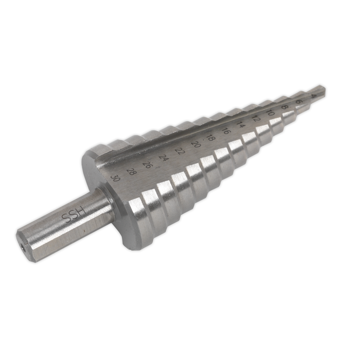 HSS 4341 Step Drill Bit 4-30mm Double Flute