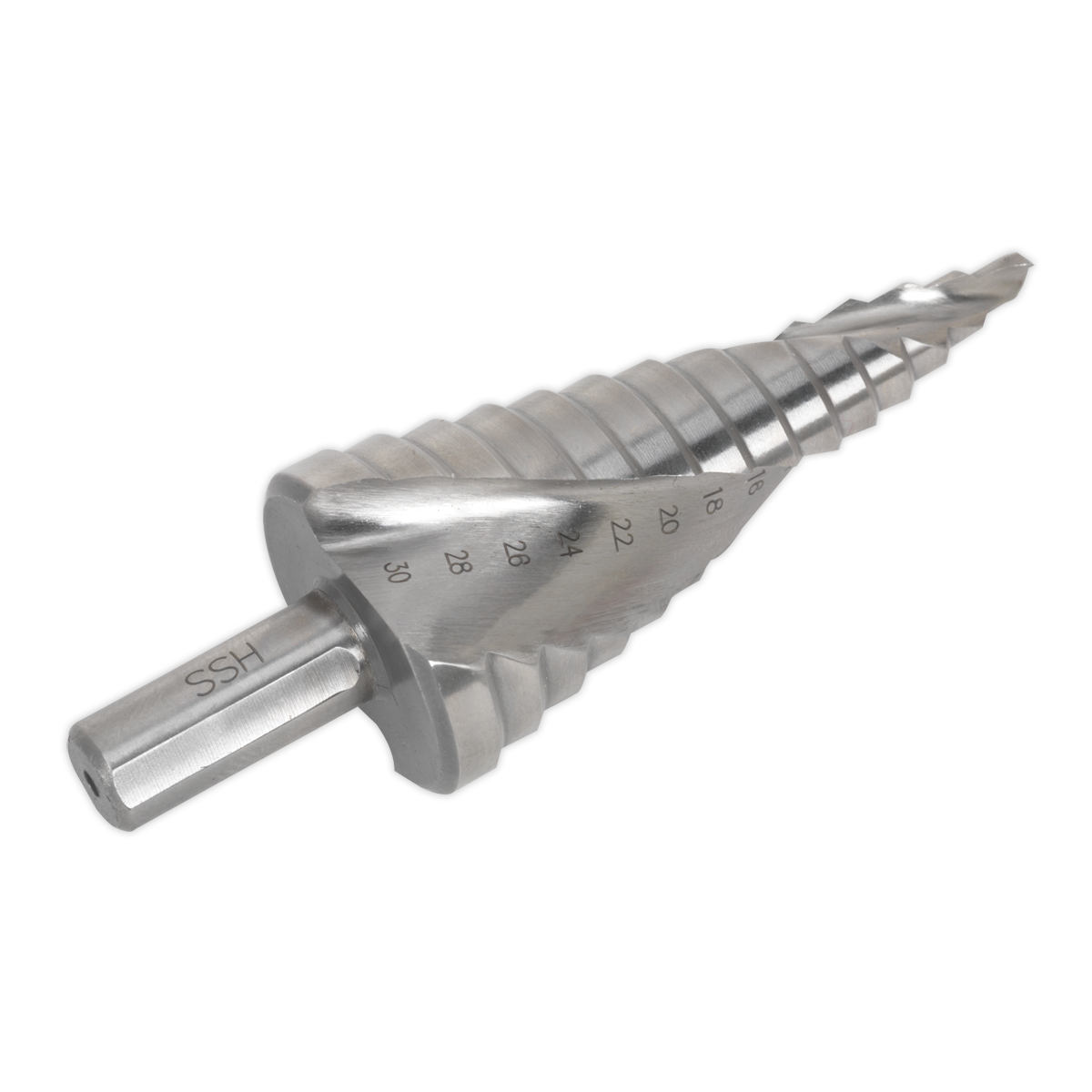 HSS 4341 Step Drill Bit 4-30mm Spiral Flute