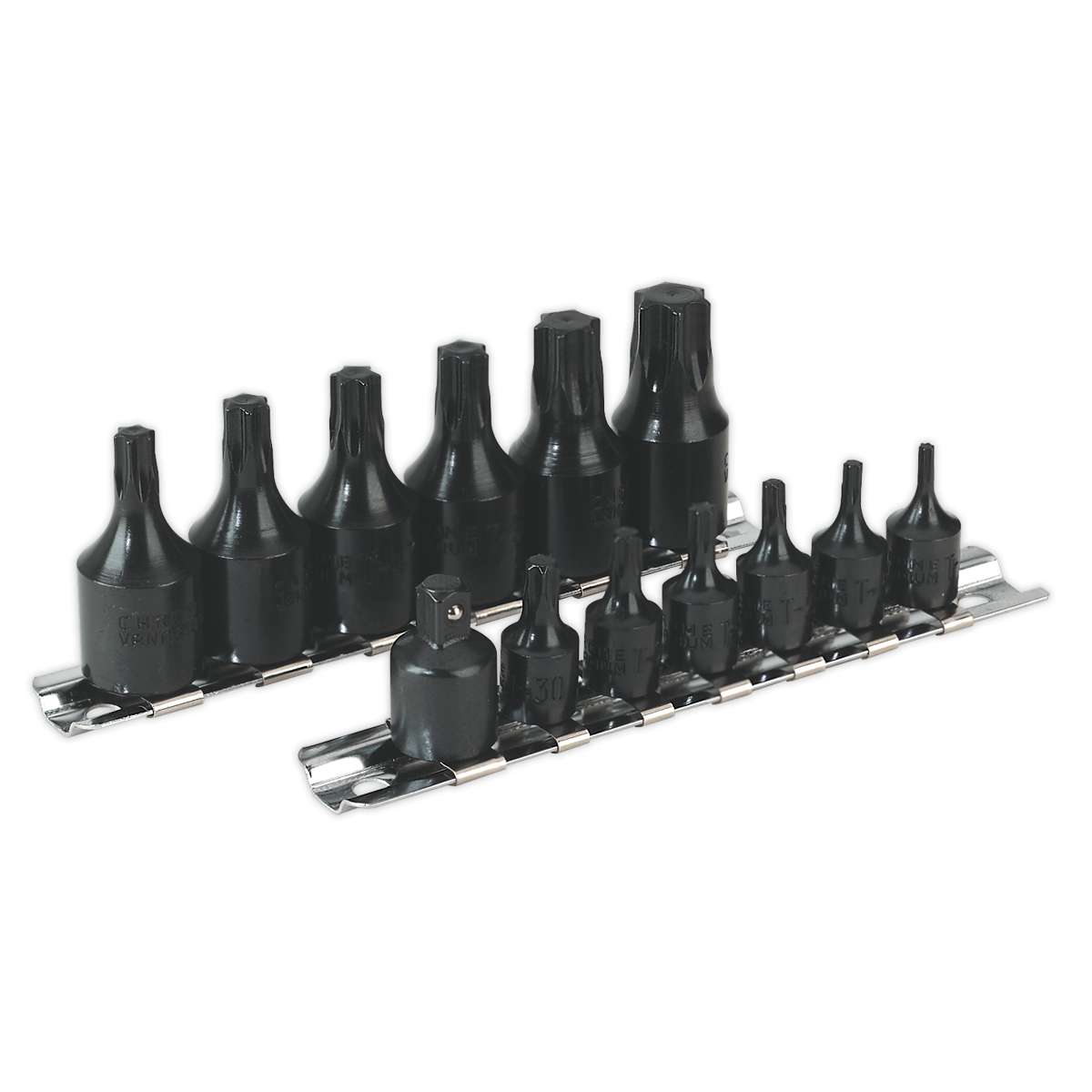 TRX-Star* Socket Bit Set 13pc 1/4″ & 3/8″Sq Drive