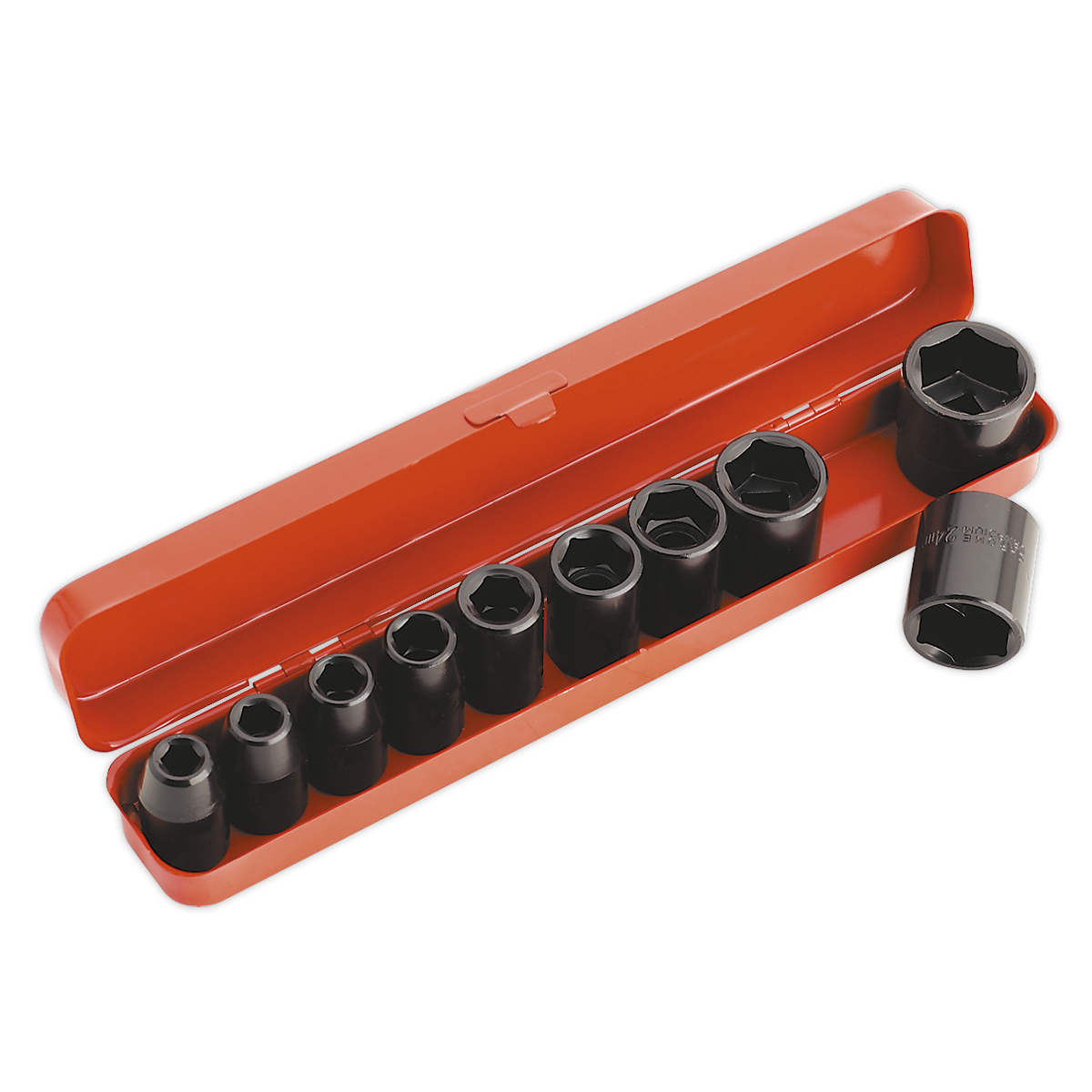 Impact Socket Set 10pc 1/2″Sq Drive Metric