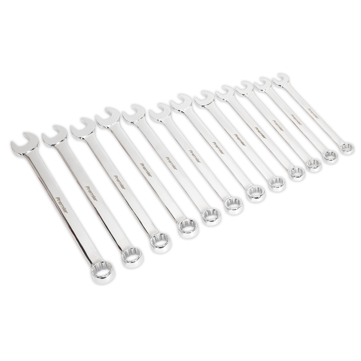 Combination Spanner Set 12pc Jumbo Metric
