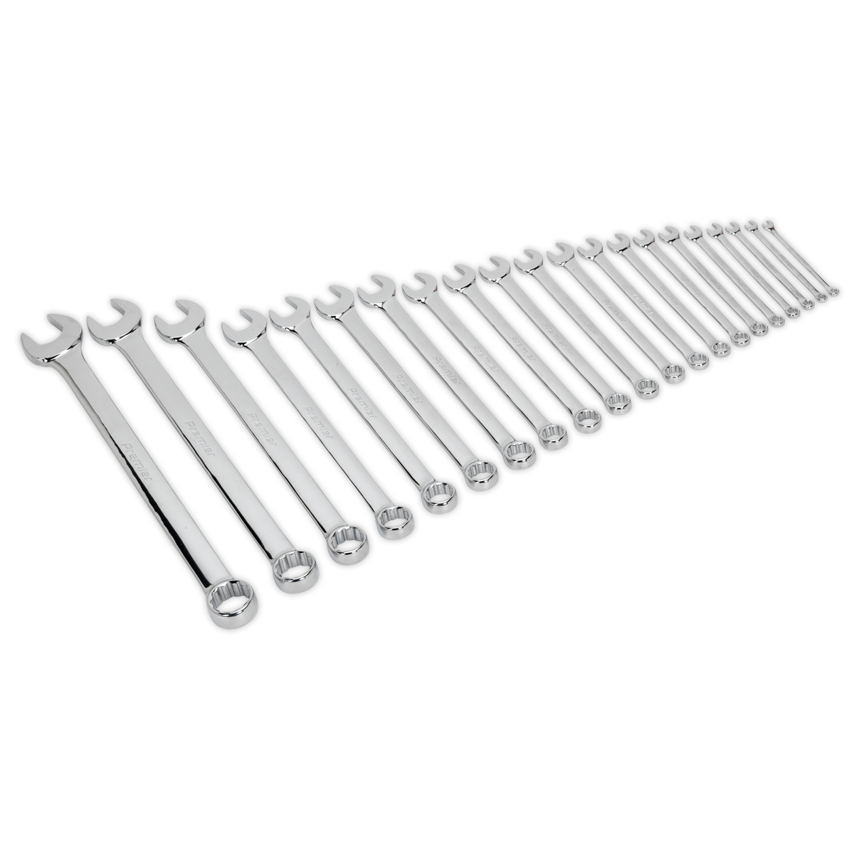 Combination Spanner Set 21pc Jumbo Metric