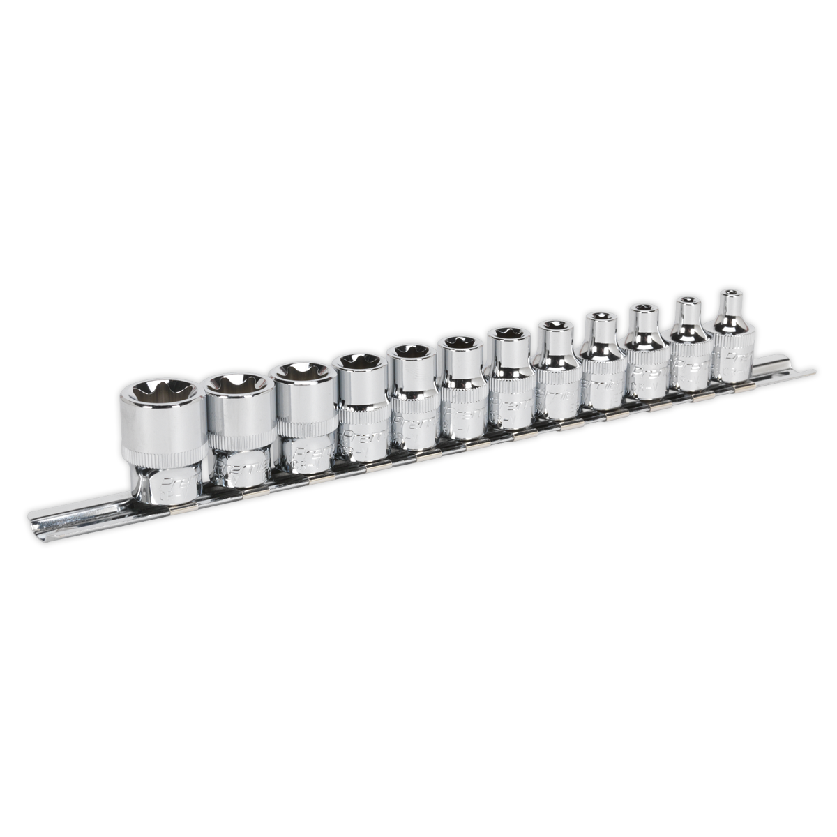 TRX-Star* Socket Set 12pc 3/8″Sq Drive E4-E20