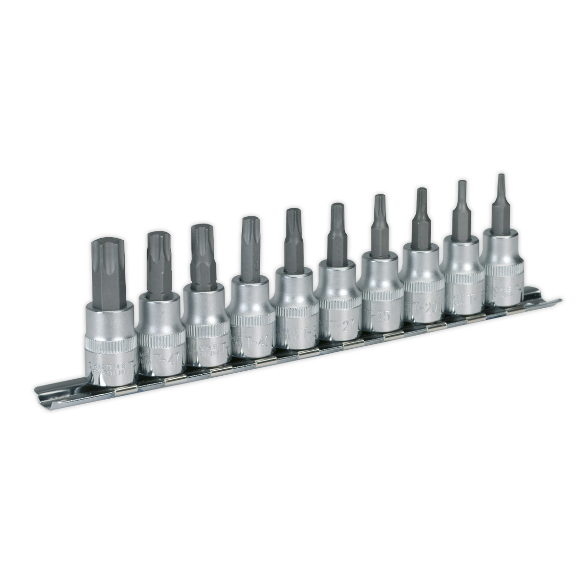 TRX-Star* Socket Bit Set 10pc 3/8″Sq Drive