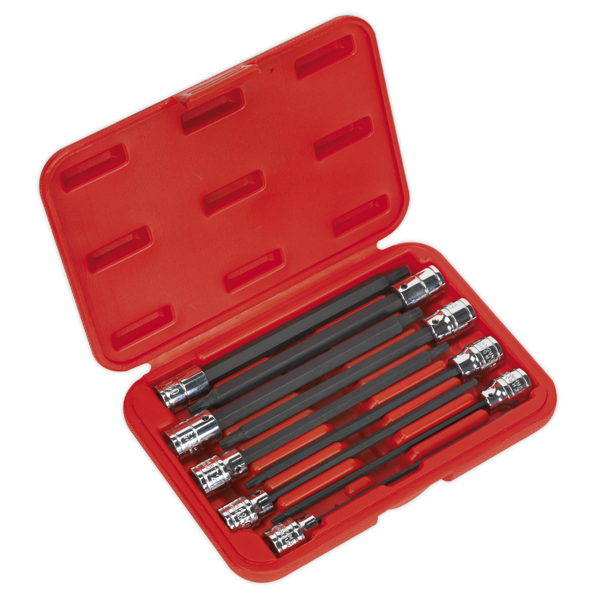 TRX-Star* Socket Bit Set 9pc 3/8″Sq Drive 150mm