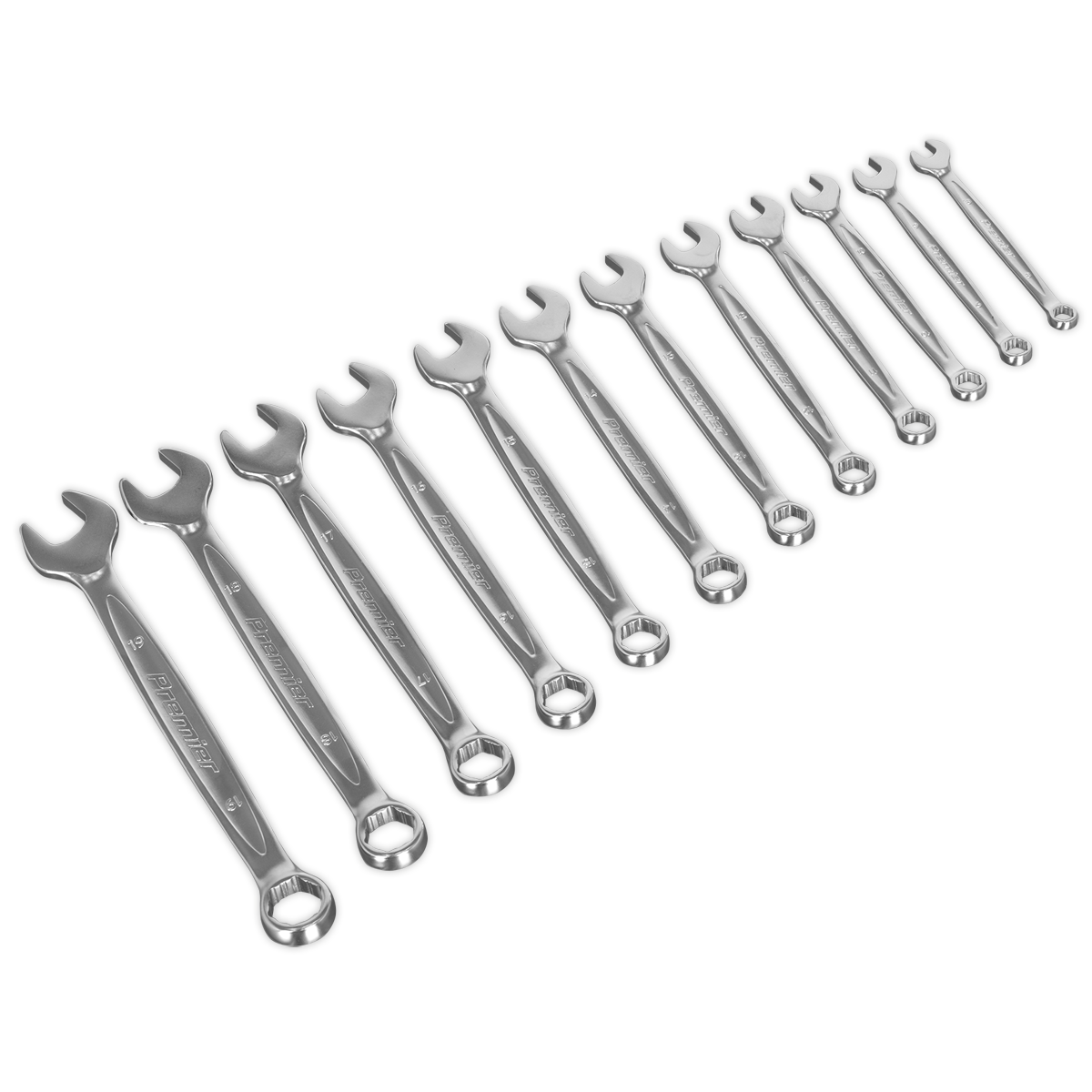 Combination Spanner Set 12pc Lock-On™ 6pt – Metric