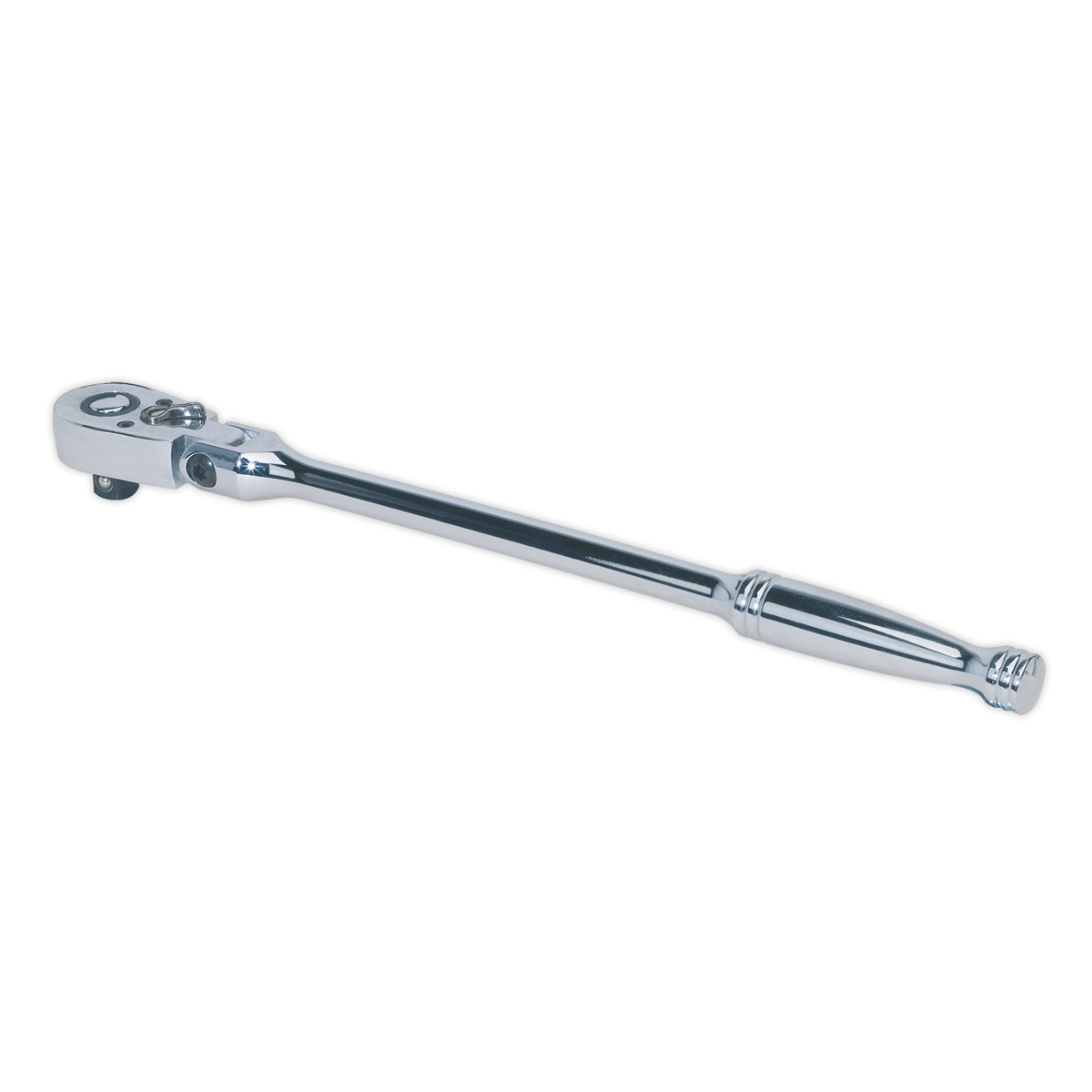 Ratchet Wrench Flexi-Head 300mm 3/8″Sq Drive Pear-Head Flip Reverse
