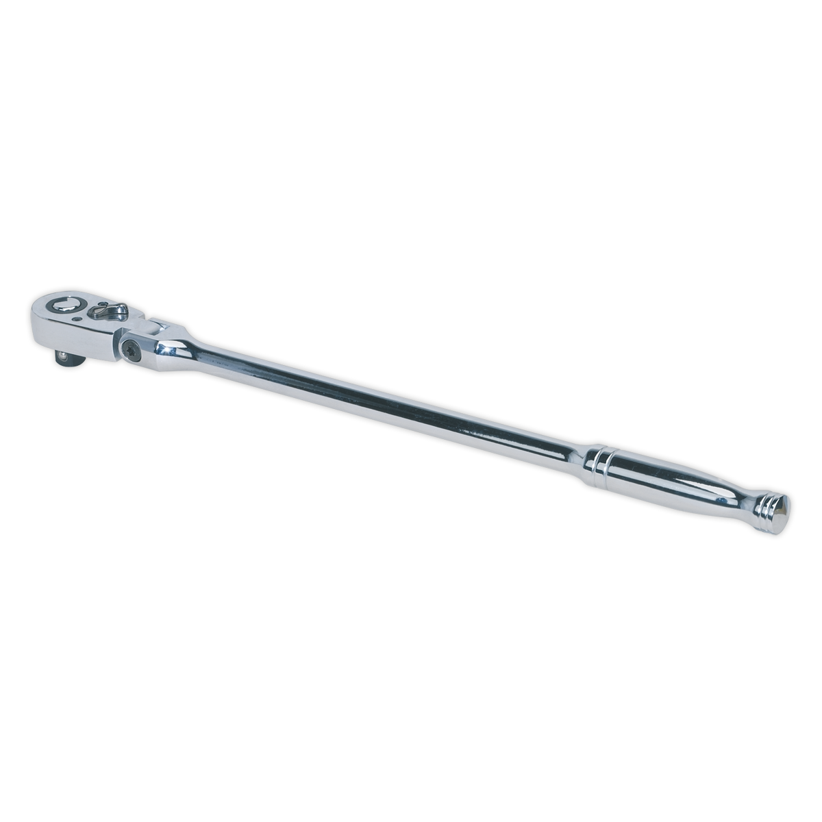 Ratchet Wrench Flexi-Head 445mm 1/2″Sq Drive Pear-Head Flip Reverse