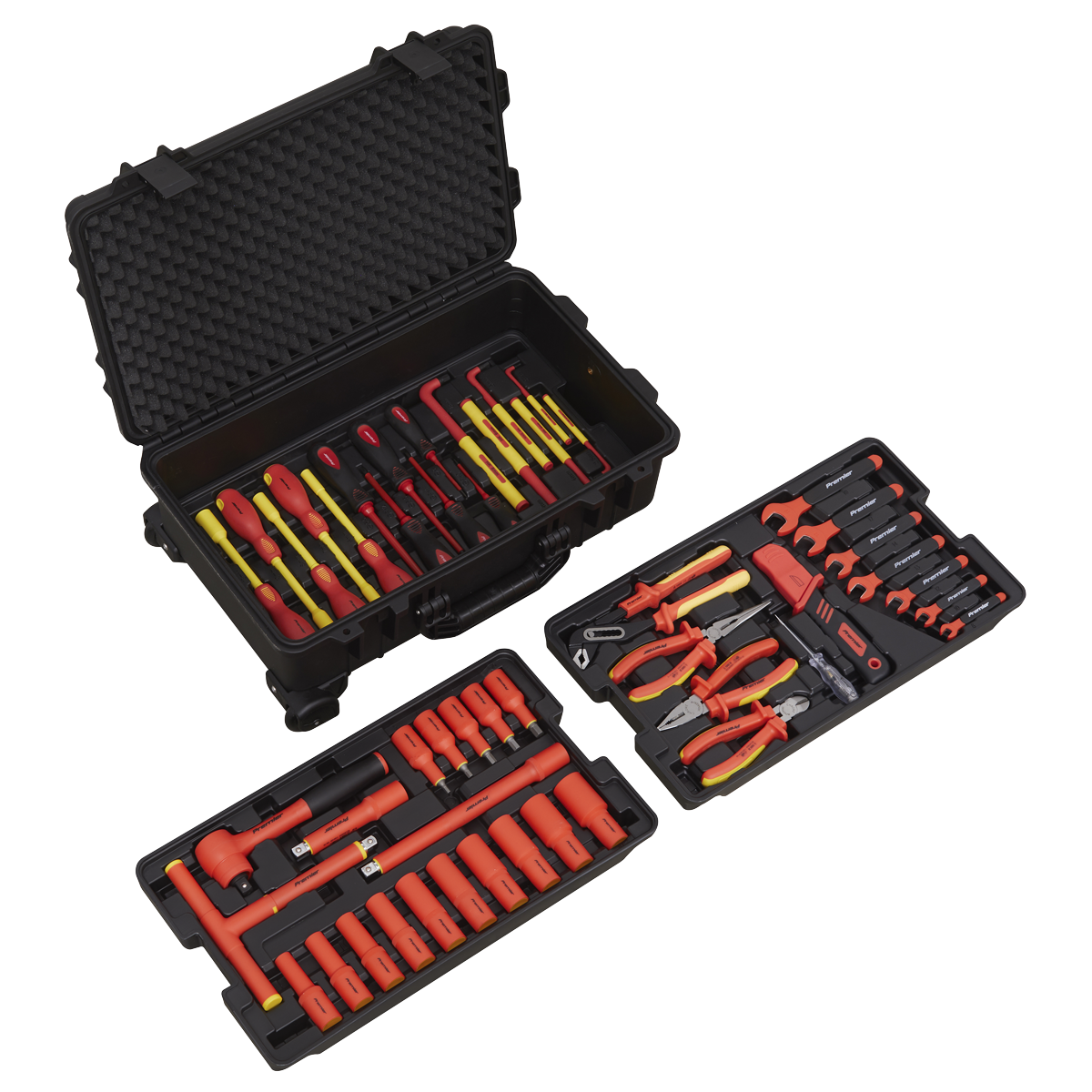 1000V Insulated Tool Kit 1/2″Sq Drive 49pc