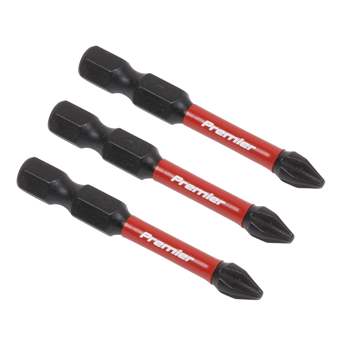 Phillips #2 Impact Power Tool Bits 50mm – 3pc