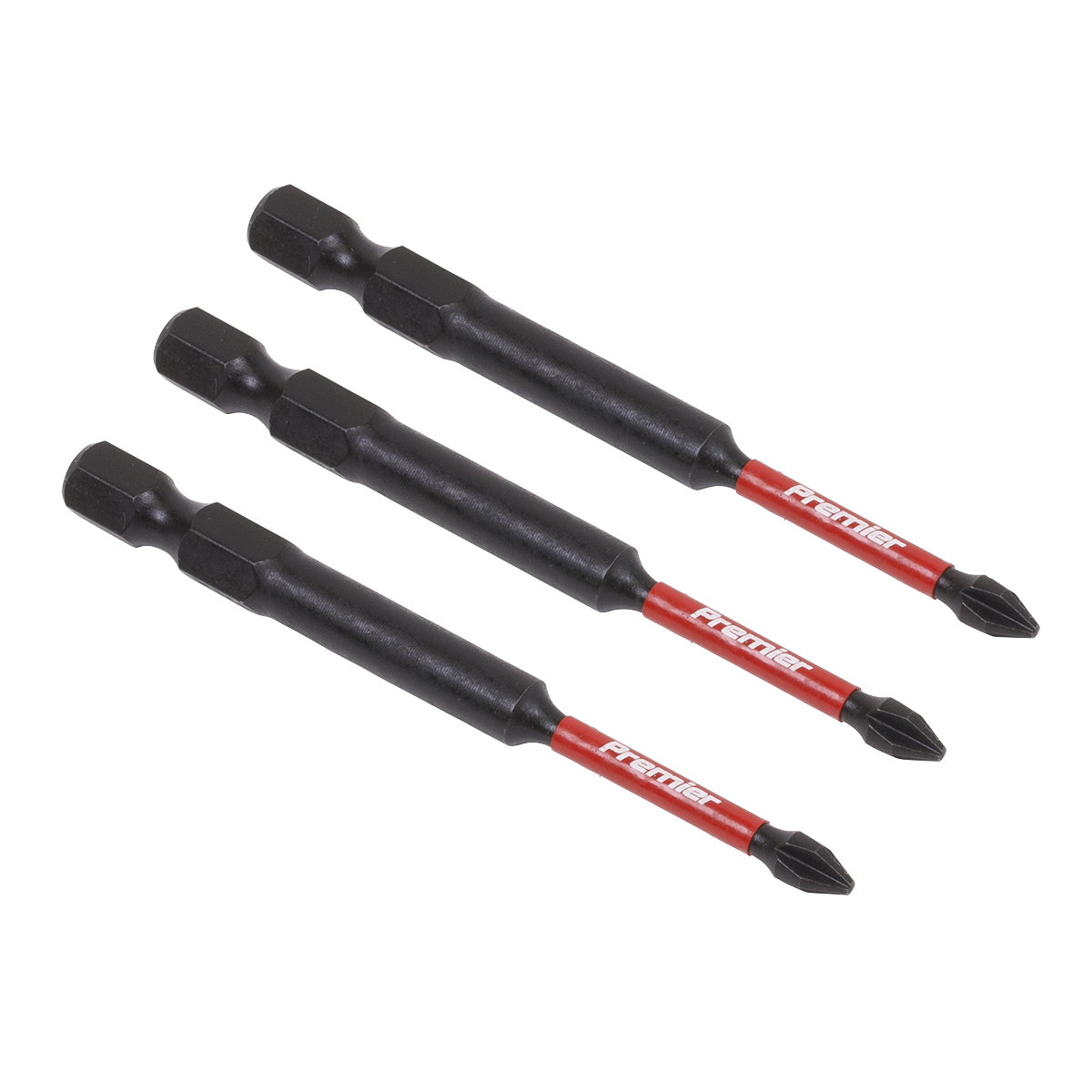 Phillips #1 Impact Power Tool Bits 75mm – 3pc