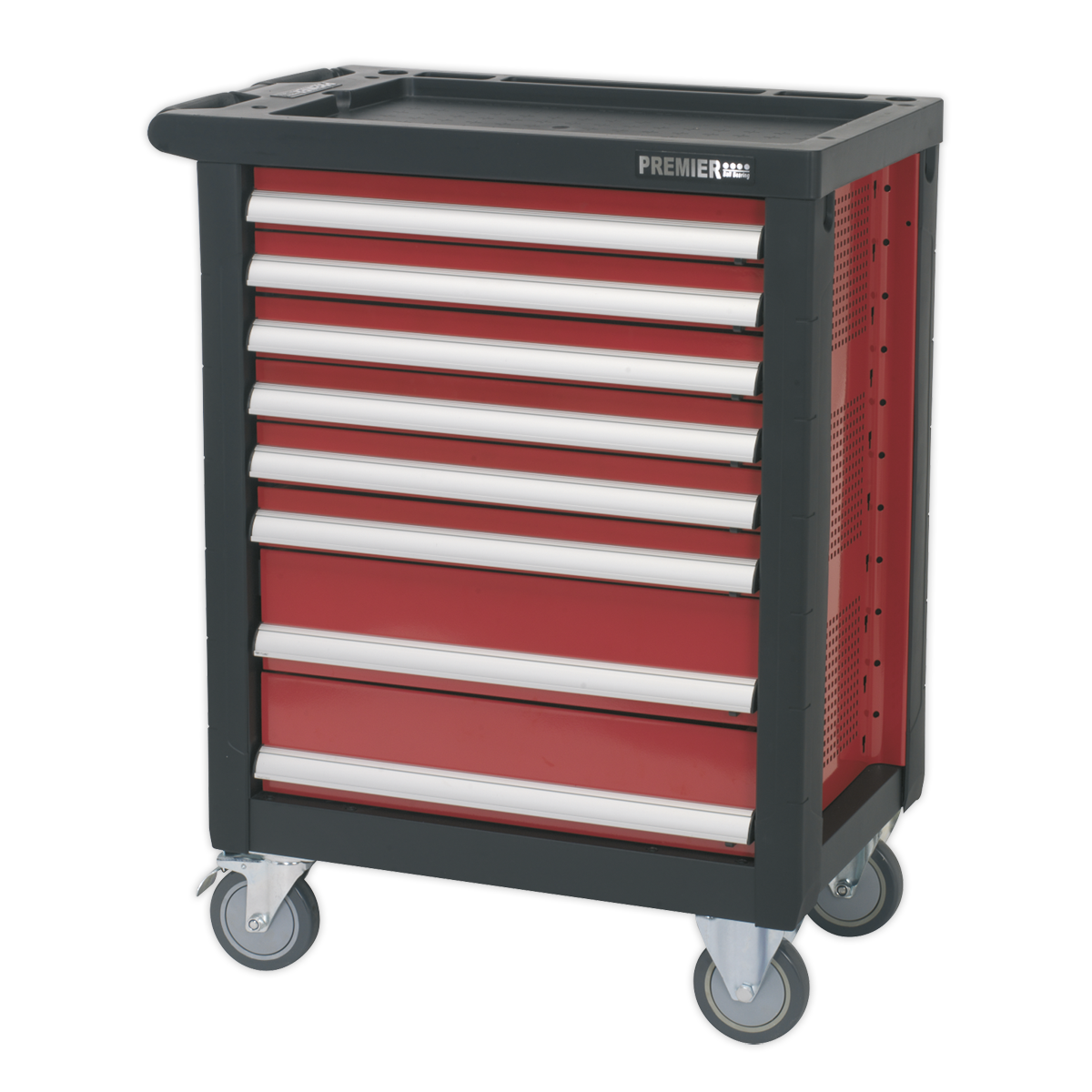 Rollcab 8 Drawer with Ball-Bearing Slides