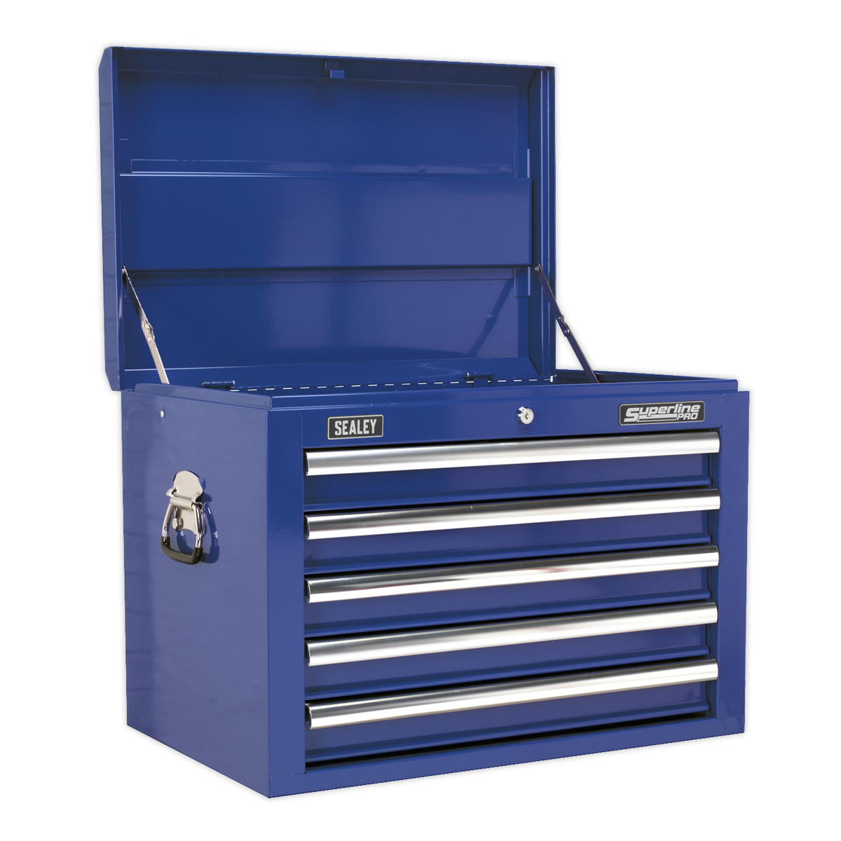 Topchest 5 Drawer with Ball Bearing Slides – Blue