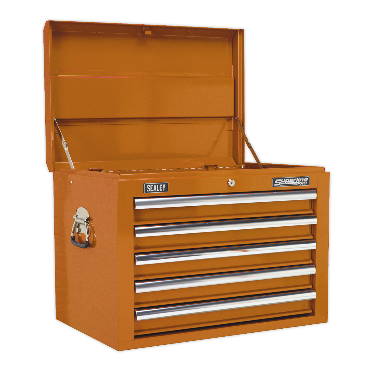 Topchest 5 Drawer with Ball Bearing Slides – Orange