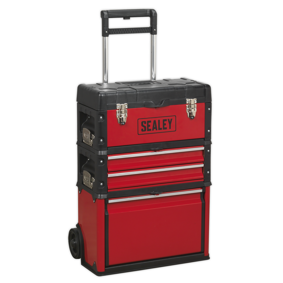Mobile Steel/Composite Toolbox – 3 Compartment