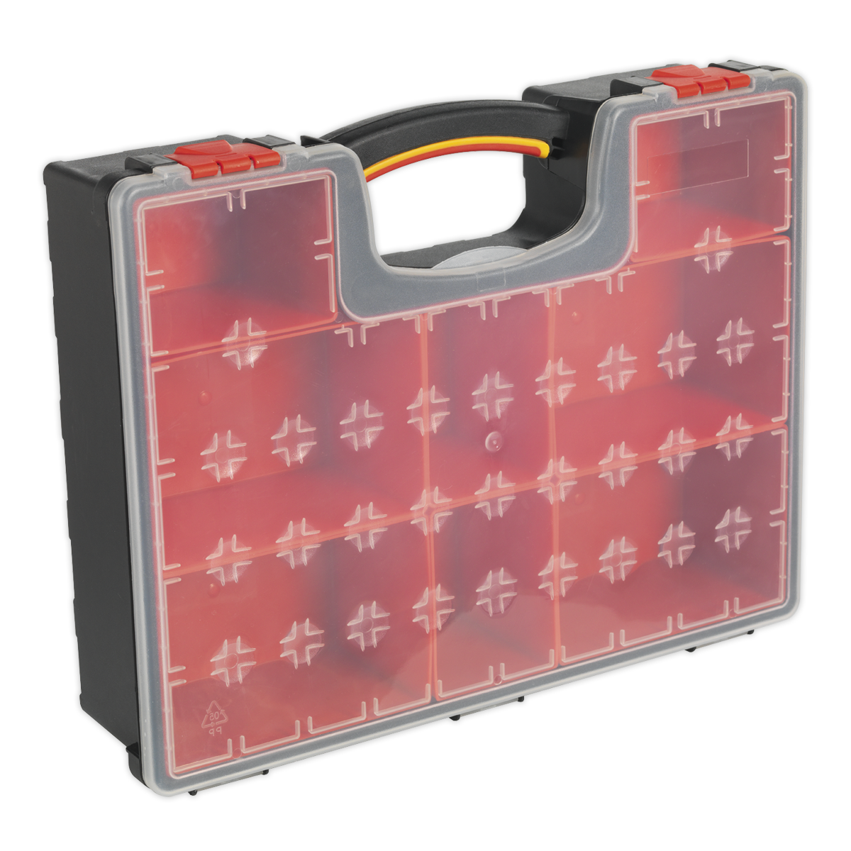 Parts Storage Case with 8 Removable Compartments