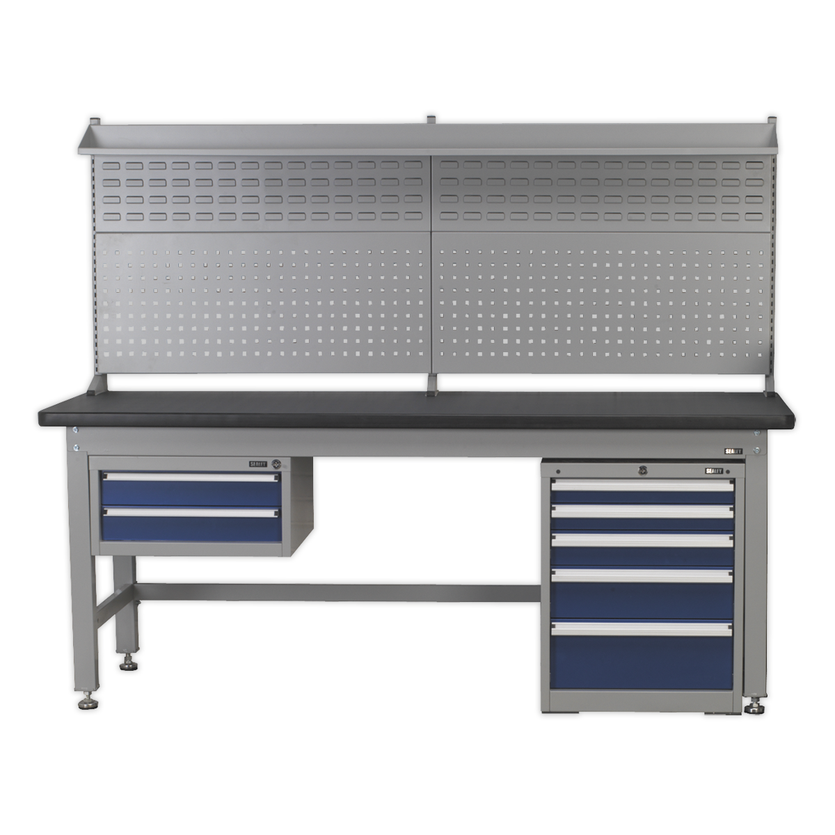 1.5m Complete Industrial Workstation & Cabinet Combo