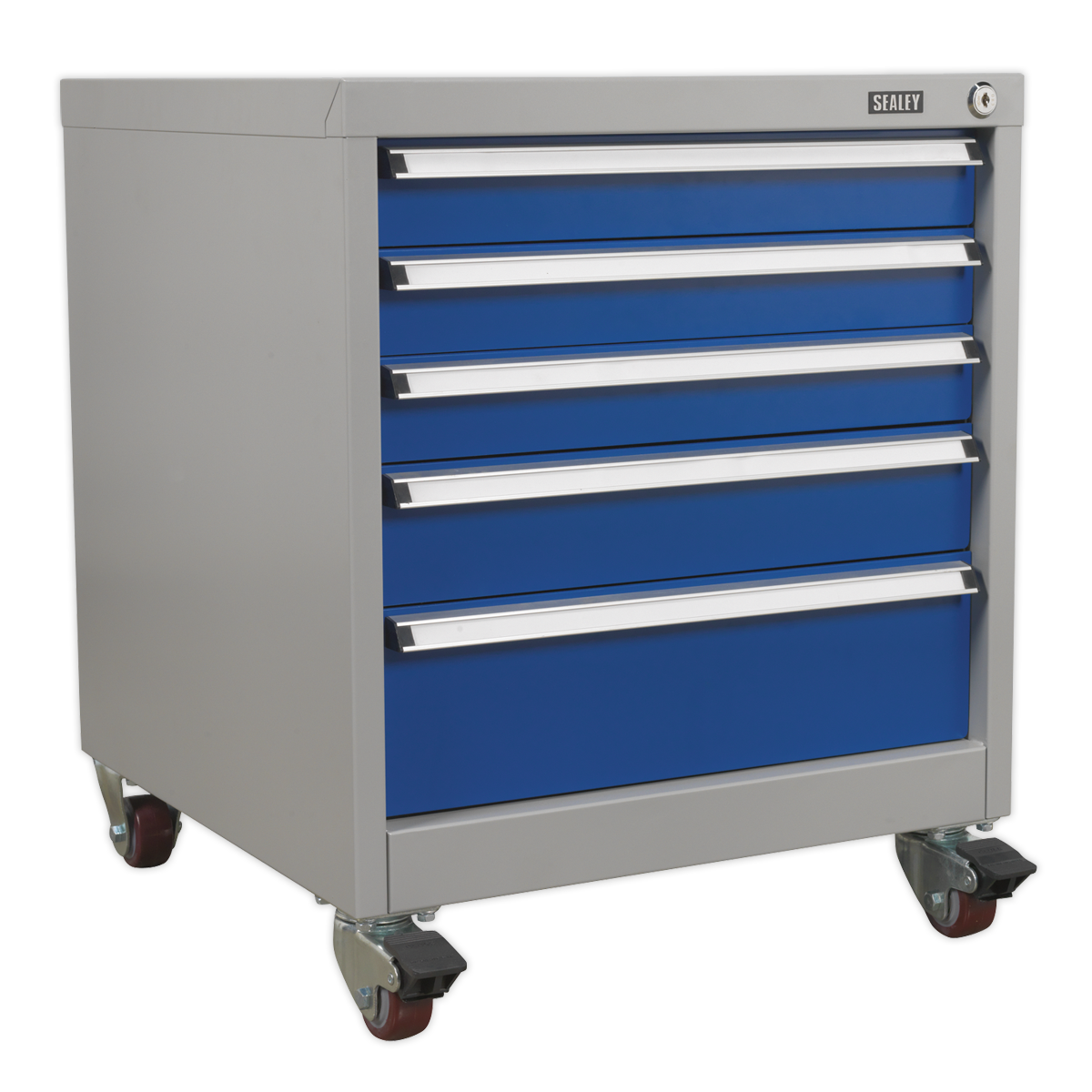 Mobile Industrial Cabinet 5 Drawer