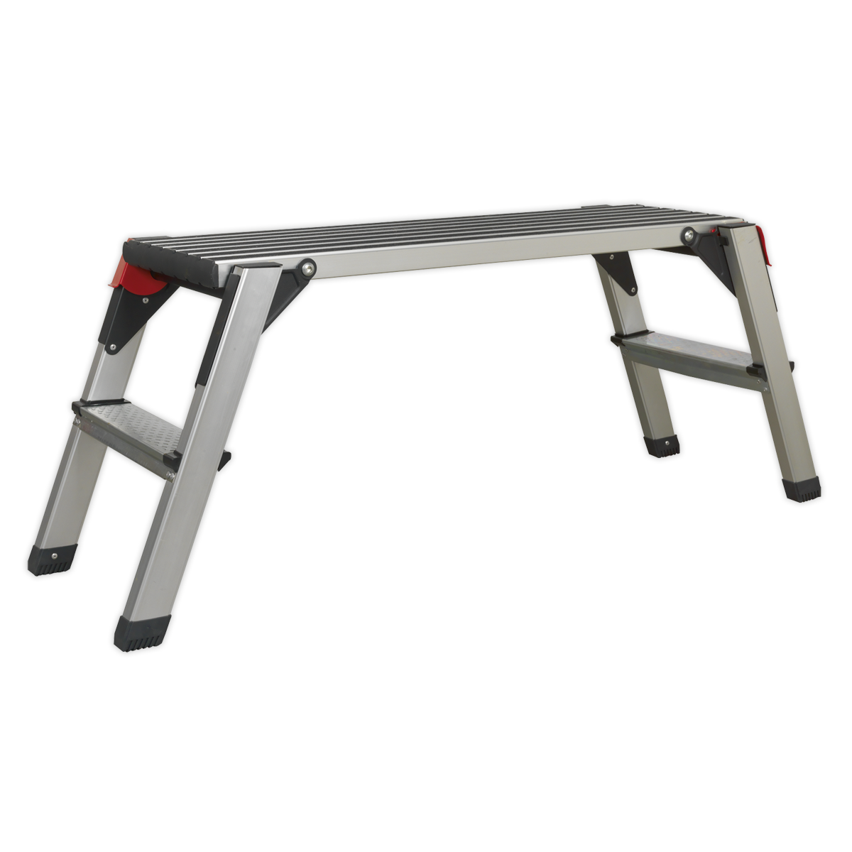 Aluminium Folding Platform 2-Tread EN 14183