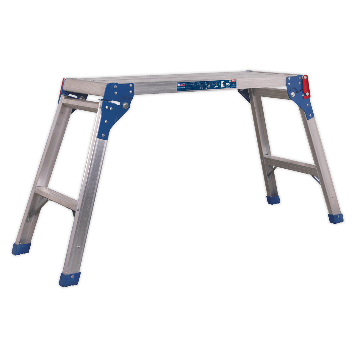 Aluminium Folding Platform 2-Tread EN 131