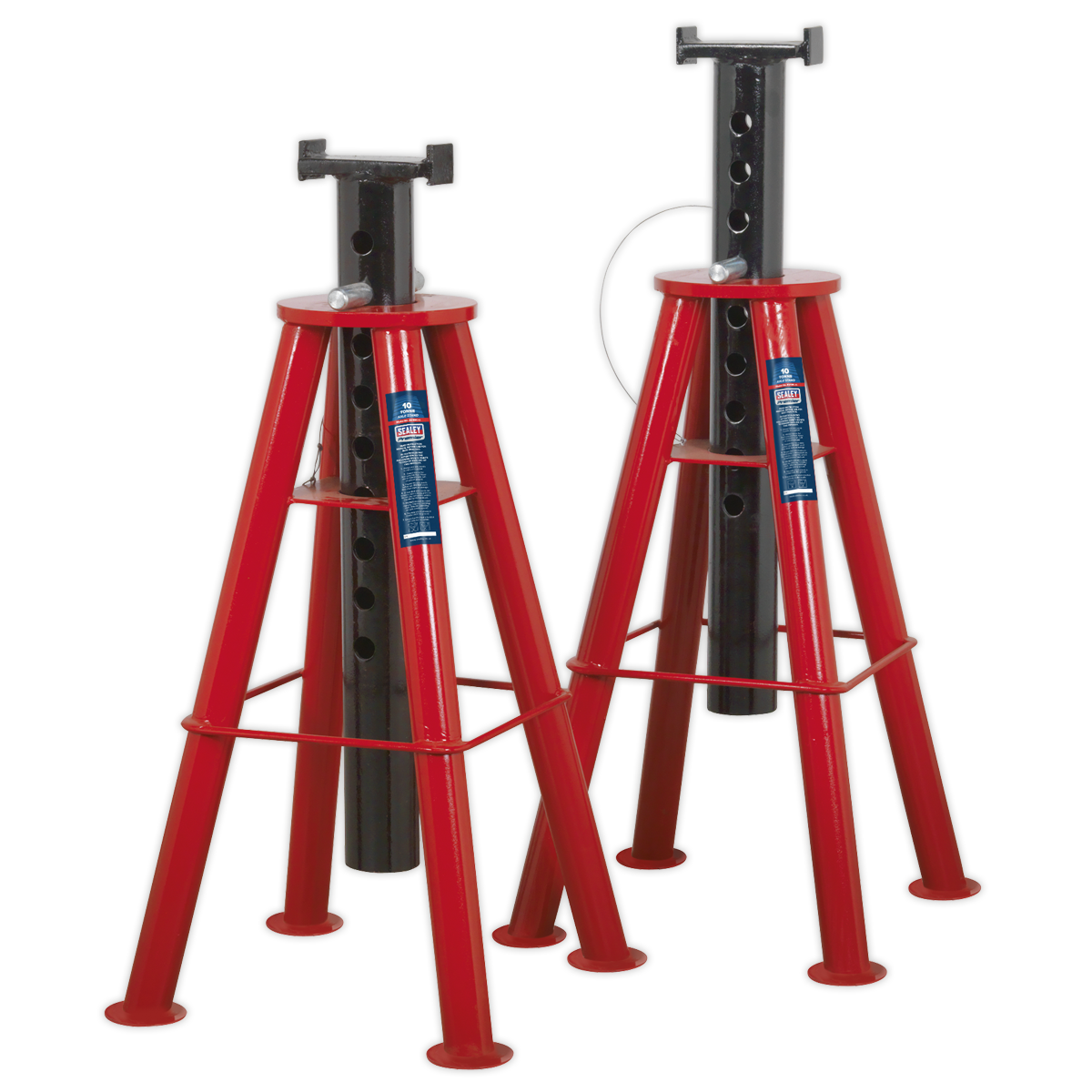 Axle Stands (Pair) 10tonne Capacity per Stand High Level