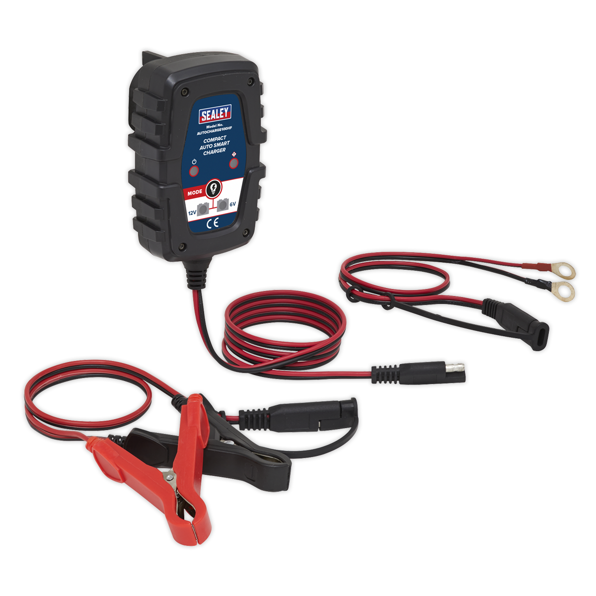 Compact Smart Trickle Charger 1A 6/12V