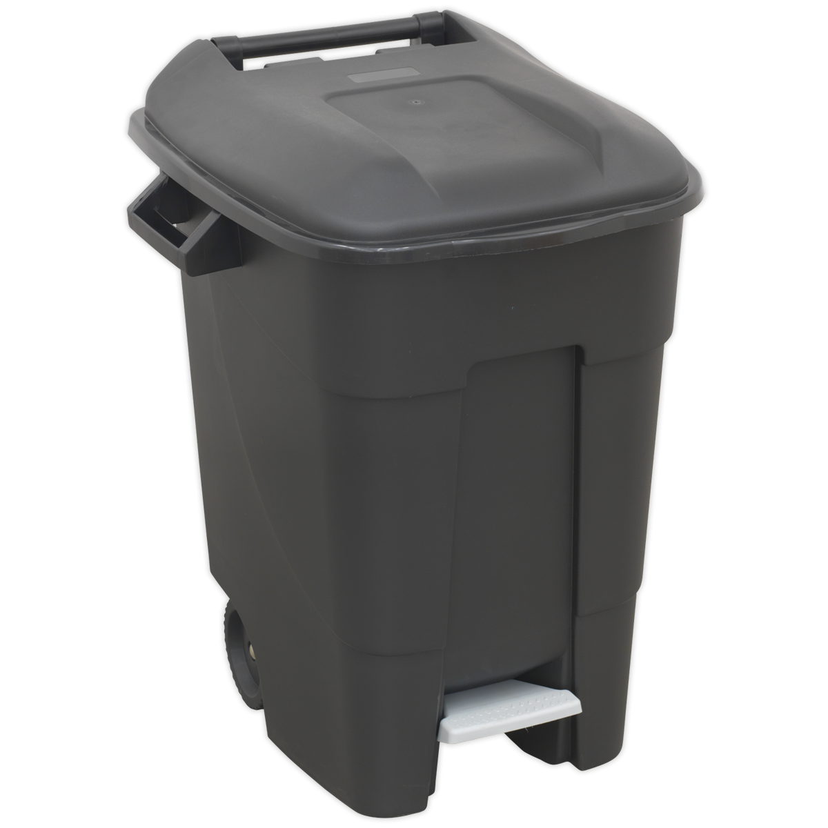 Refuse/Wheelie Bin with Foot Pedal 100L – Black