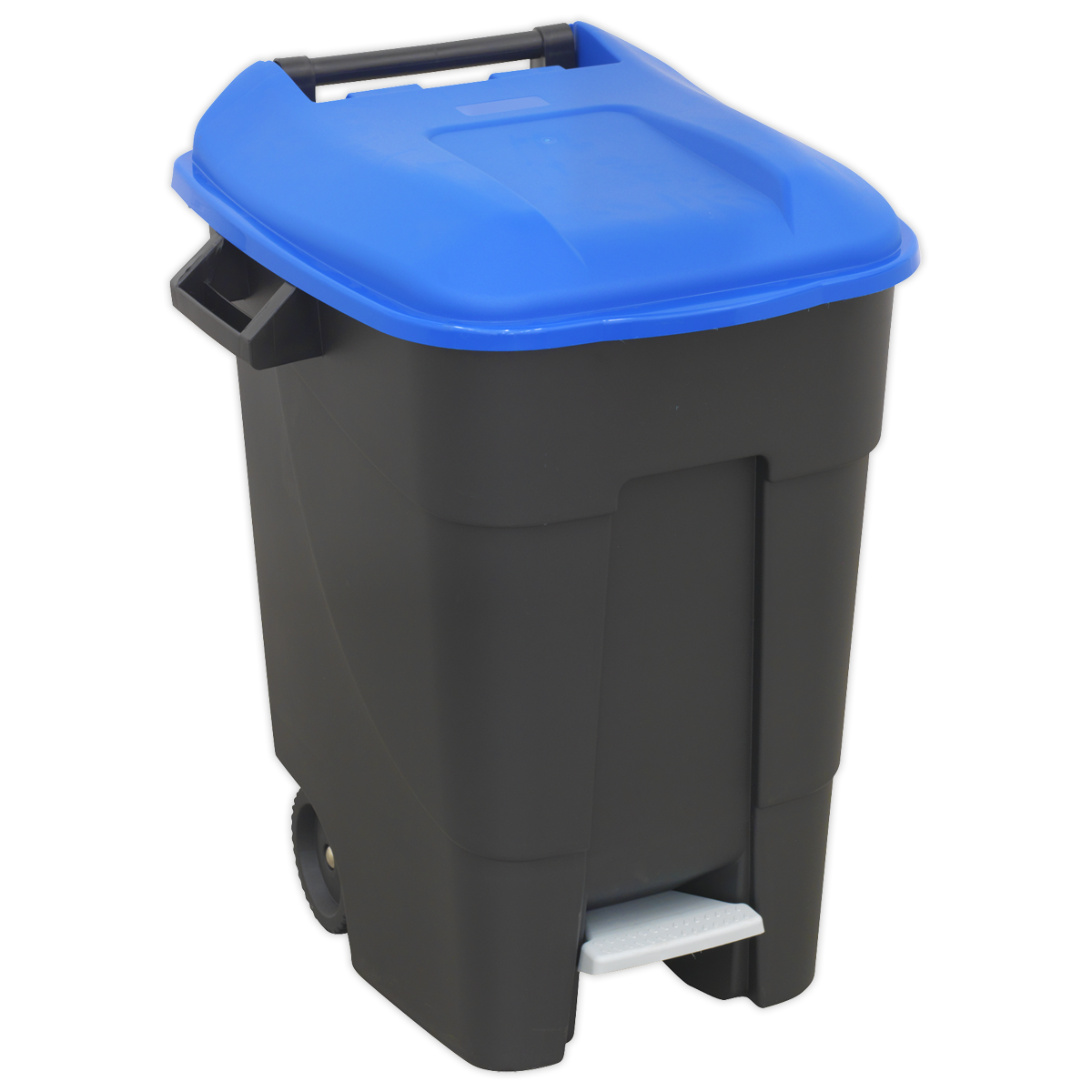 Refuse/Wheelie Bin with Foot Pedal 100L – Blue
