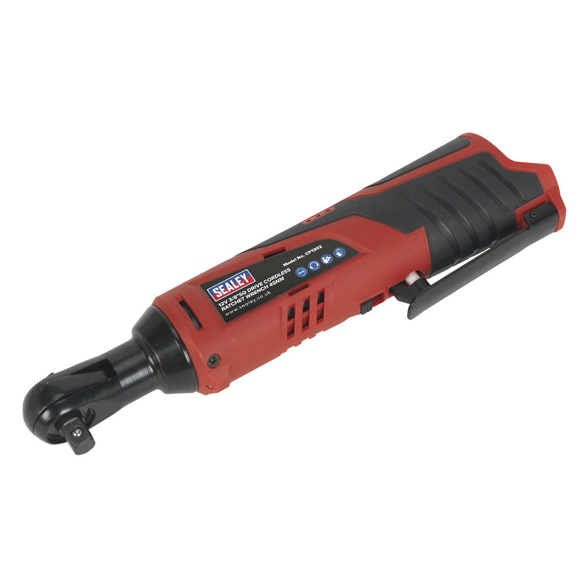 Cordless Ratchet Wrench 3/8″Sq Drive 12V Lithium-ion – Body Only