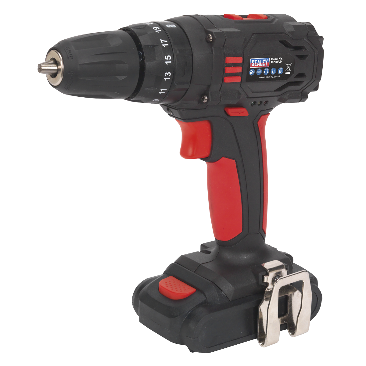 Cordless Hammer Drill/Driver Ø10mm 18V 1.5Ah Lithium-ion 2-Speed – Fast Charger